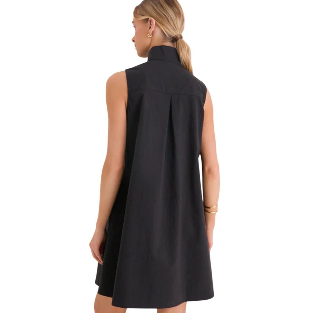 Tuckernuck Black Sleeveless A-Line Mini Dress - Picture 3 of 10